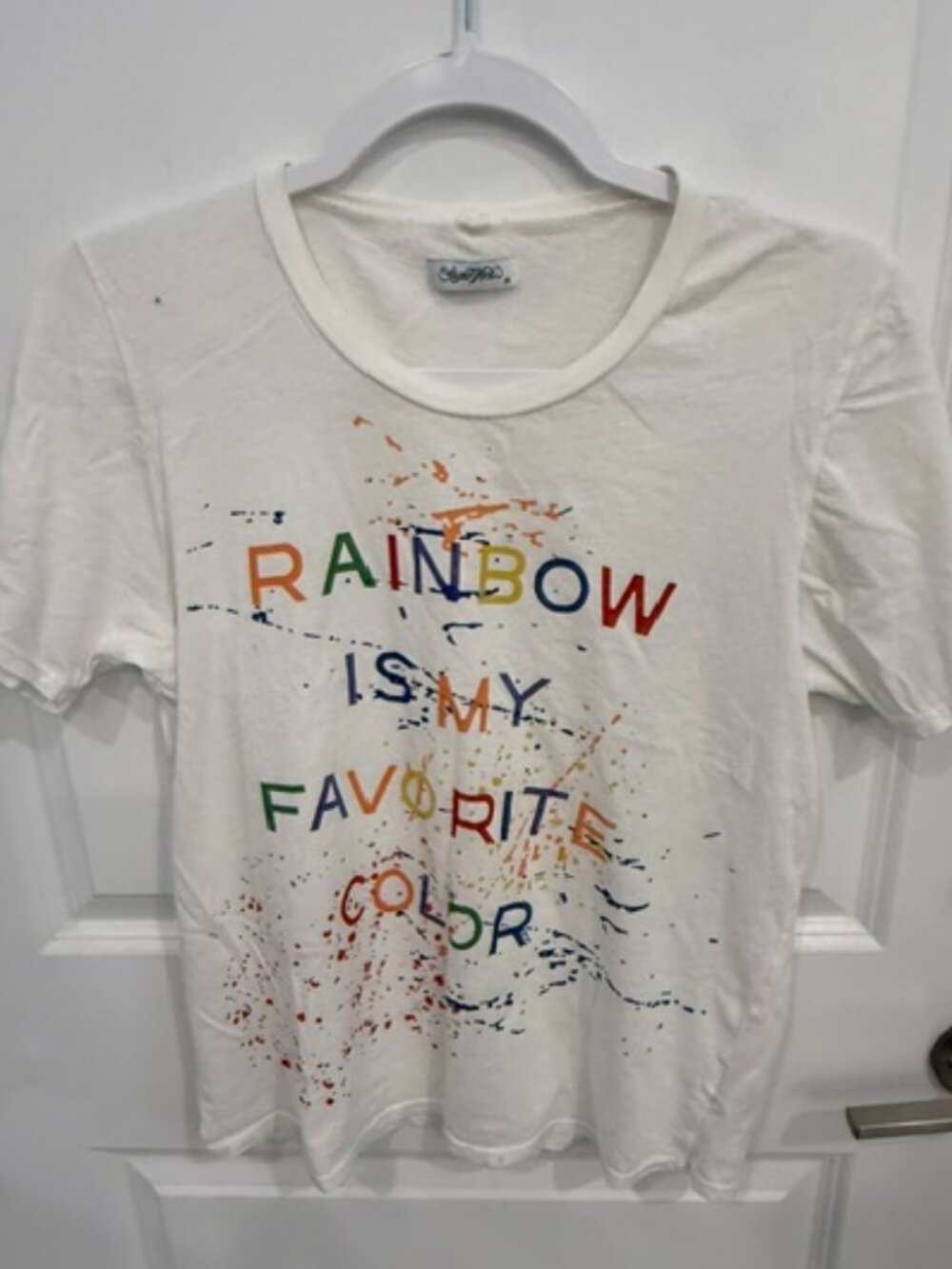 Lauren Moshi Rainbow Is My Favorite Color Tee